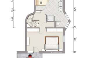 Maisonette-Wohnung mit Hausgefühl – stilvolles Wohnen in ruhiger Bestlage von Ludwigsburg – Die vollständige Adresse der Immobilie erhältst du vom Anbieter., 71638 Mitte, Ludwigsburg – Vorschaubild 3