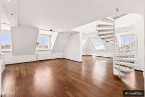 Penthouse-Maisonette mit Panorama-Dachterrasse – 40213 Carlstadt, Düsseldorf – Vorschaubild 12