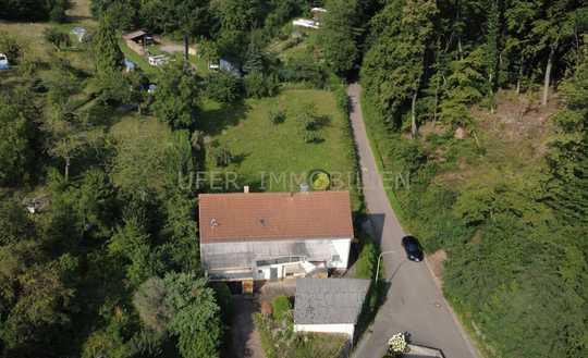 Freistehendes Einfamilienhaus mit großem Garten in ruhiger Waldrandlage