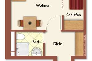Apartment in Unterbilk mit großem Balkon – Sedanstraße 5, 40217 Unterbilk, Düsseldorf – Vorschaubild 8