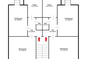 Steintor: MFH mit 8 Apartments 2 Terrassen + 3 Balkonen + Dachterrasse mit einem Faktor von 17 – Die vollständige Adresse der Immobilie erhältst du vom Anbieter., 28203 Steintor, Bremen – Vorschaubild 17