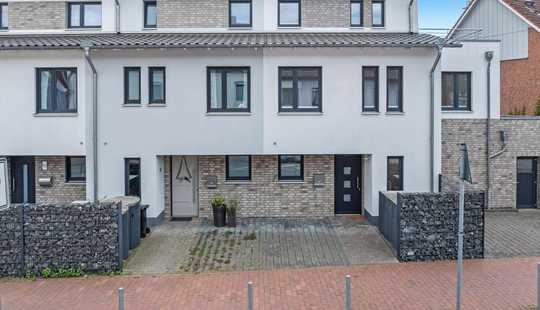 Bild von Reihenendhaus mit A+ Effizienz, 6 Zimmern, Garten, Dachterrassen in Groß-Buchholz