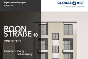 Urban und energieeffizient – 2-Zimmer-Wohnung mit Balkon im Kwartier Latäng! Roonstraße 10, WE 5