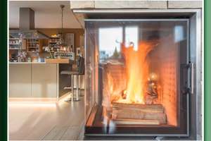 Echtes Penthaus trifft auf Kamin, freistehenden Küchenblock und Westterrasse – Die vollständige Adresse der Immobilie erhältst du vom Anbieter., 64293 Mitte, Darmstadt – Vorschaubild 1