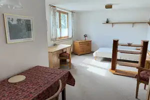 ruhiges + helles möbl. 1 Zi.-Appartement für 1 Person, Süd-Balkon – Pfarrer May-Str. 0, 55270 Mainz-Bingen (Kreis) – Vorschaubild 2