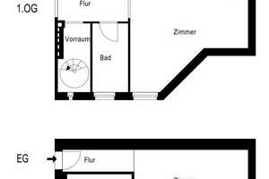 Freiwerdende 2-Zimmer-Maisonettewohnung  in Berlin-Wedding – Die vollständige Adresse der Immobilie erhältst du vom Anbieter., 13353 Wedding, Berlin – Vorschaubild 15
