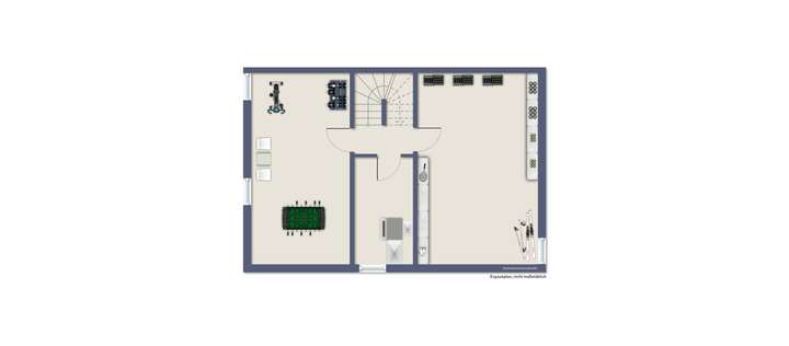 Grundriss Untergeschoss