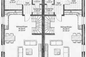 Moderne Stadtvilla als Doppelhaushälfte in zweiter Reihe am Reinbeker Redder (TF1) – Die vollständige Adresse der Immobilie erhältst du vom Anbieter., 21031 Lohbrügge, Hamburg – Vorschaubild 9