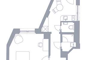 Urban Living im Herzen von Stuttgart – möblierte 1,5-Zimmer-Altbauwohnung mit Balkon & separater Küc – Paulinenstraße 14-16, 70178 Karlshöhe, Stuttgart – Vorschaubild 10
