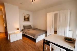 Möbliertes Apartment  mit Balkon und Aufzug – Herrnstr. 91, 90766 Nördliche Südstadt, Fürth – Vorschaubild 1