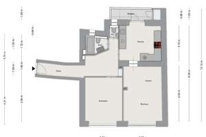 Traumhafte 62qm Wohnung mit Balkon in Pempelfort! – Jülicher Straße 40, 40477 Derendorf, Düsseldorf – Vorschaubild 13