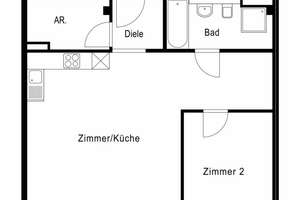 Großzügige 2-Zimmer-Wohnung mit lichtdurchflutetem Wohnambiente – Platz des 4. Juli 8, 14167 Lichterfelde, Berlin – Vorschaubild 10