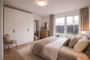 Neuwertige 3-Zi. Erdgeschosswohnung! City-Oase! EBK! Gartenterrasse! Aufzug! TG-Platz! – Die vollständige Adresse der Immobilie erhältst du vom Anbieter., 40472 Rath, Düsseldorf – Vorschaubild 4