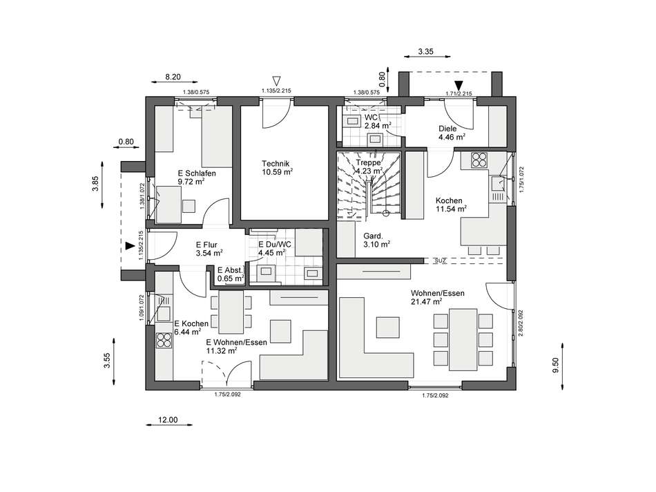 Grundriss EG
