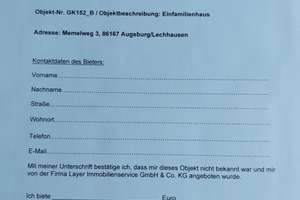 BIETERVERFAHREN: Renovierung oder Abriss?
Ein Haus - viele Möglichkeiten wartet auf SIE! – Die vollständige Adresse der Immobilie erhältst du vom Anbieter., 86167 Lechhausen-Ost, Augsburg – Vorschaubild 5