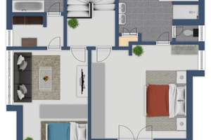 Charmante Villa auf parkähnlichem Anwesen – Die vollständige Adresse der Immobilie erhältst du vom Anbieter., 97074 Frauenland, Würzburg – Vorschaubild 27