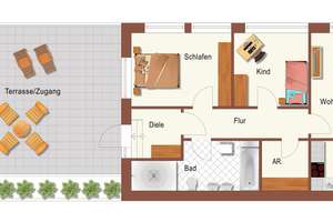 3-Zimmer-Loftwohnung mit Traumterrasse! – Gellertstr. 8, 9130 Hilbersdorf, Chemnitz – Vorschaubild 19