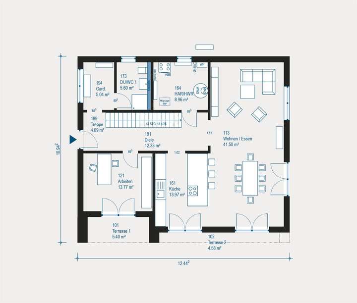 Grundriss veränderbar