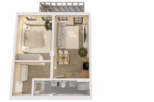 2-Raum-Wohnung mit EBK, Terrasse und Stellplatz! – Altreick 15, 1237 Reick, Dresden – Vorschaubild 10