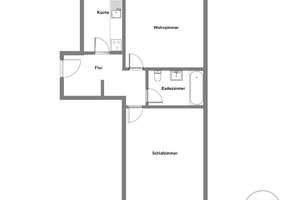 Gepflegte zwei-Zimmer-Wohnung mit Balkon in Longerich – Die vollständige Adresse der Immobilie erhältst du vom Anbieter., 50737 Longerich, Köln – Vorschaubild 8