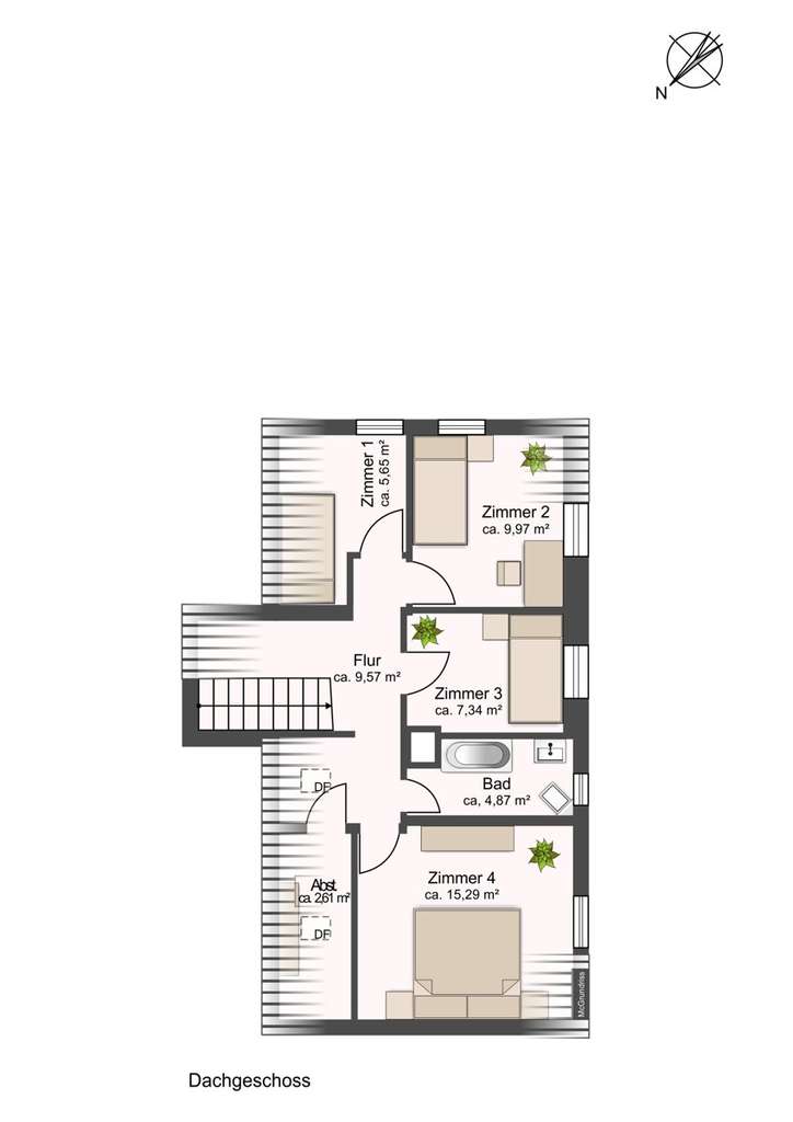 Immobilie in Billigheim - Kuschelig. Charmant. Zuhause. Ihr neues Familiennest in Billigheim mit günstigem Zinssatz möglich - Bild 2