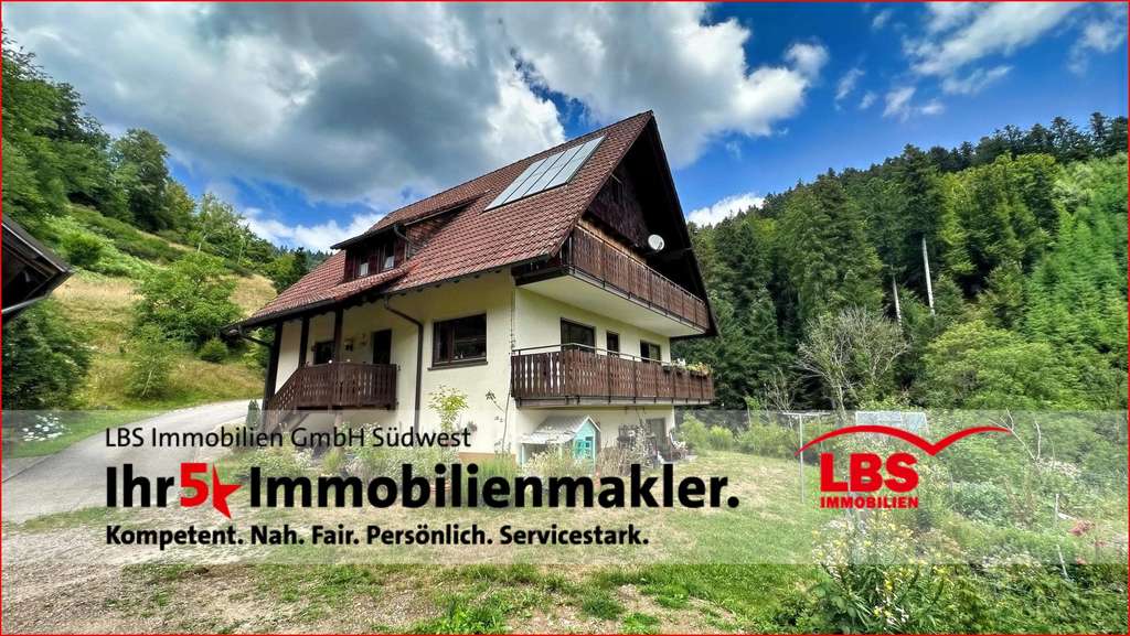 Immobilie in Oberwolfach - Einzigartiger Hof in Alleinlage – Historisches Schwarzwaldhaus und Zwei-/Mehrfamilienhaus - Bild 1