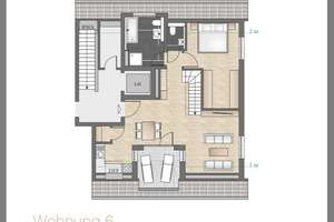 Hochwertige, helle, (teil-) möblierte Maisonette Wohnung in Stuttgart Vaihingen – 70563 Vaihingen-Mitte, Stuttgart – Vorschaubild 17