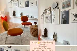 Schöne 2-Zimmer-Wohnung in Charlottenburg für Juli-August zur Untermiete – Fritschestr 41, 10627 Charlottenburg, Berlin – Vorschaubild 6