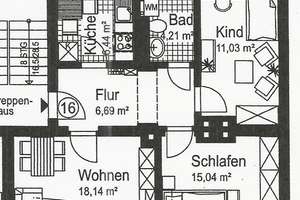Hier fühlen sich alle wohl! - Tolle 3-Raum mit Balkon und schickem Laminat – Lutherstr. 24, 9126 Lutherviertel, Chemnitz – Vorschaubild 15