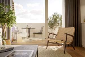 EXKLUSIVES NEUBAUPROJEKT | 3-Raum-Wohnung mit Balkon, klarer Raumaufteilung und zeitloser Eleganz – 4103 Zentrum-Ost, Leipzig – Vorschaubild 7