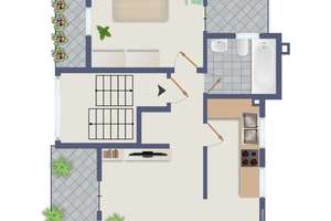 S-Rohr: Viel Licht, viel Freiraum – 2-Zimmer-Wohnung mit großer Dachterrasse – 70565 Rohr, Stuttgart – Vorschaubild 20