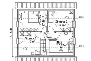 Nur noch 1 Grundstück von 4 zu haben. Klimafreundliche Scanhaus Doppelhaushälften in HH Billstedt – Öjendorfer Steinkamp 9, 22117 Hamburg – Vorschaubild 8