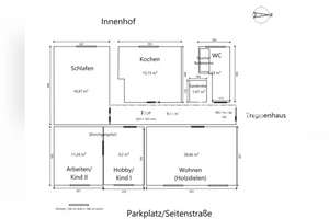 Tauschwohnung: 85qm/4 Zimmer in 2. OG (Saga) auf der Veddel