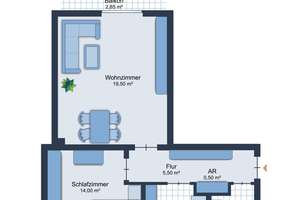 2-Zimmer-Wohnung Mainz-Oberstadt – Uni-Nähe, Balkon, geringes Hausgeld & Entwicklungspotenzial – Die vollständige Adresse der Immobilie erhältst du vom Anbieter., 55131 Oberstadt, Mainz – Vorschaubild 2