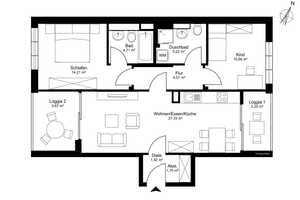 Stylische 3-Zimmer-Wohnung in Pasing – München – Vorschaubild 10