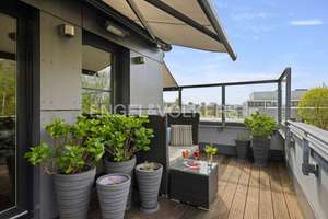 Stilvolles Penthouse mit großer Dachterrasse und Blick ins Grüne – Die vollständige Adresse der Immobilie erhältst du vom Anbieter., 22419 Langenhorn, Hamburg – Vorschaubild 16