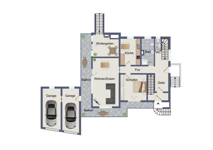 Grundriss Erdgeschoss