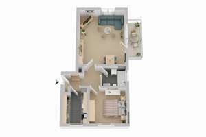 Good Vibes! Helle Wohnung mit durchdachtem Grundriss & Balkon mit Blick auf gewachsenen Baumbestand – 64291 Wixhausen, Darmstadt – Vorschaubild 22
