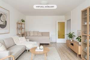 HOMESK - Eigenbedarf ausgeschlossen: Vermietete 3-Zimmer-Wohnung mit Süd-Balkon in Reinickendorf – Meller Bogen 28, 13403 Reinickendorf (Ortsteil), Berlin – Vorschaubild 2
