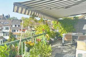  3-Zimmer-Maisonette-Wohnung mit 2 Dachterrassen in Düsseldorf-Oberkassel