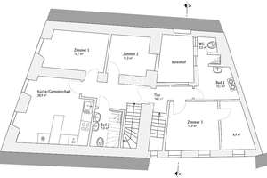 ***WG-Haus, kleines Studentenwohnheim mitten in Regensburg*** – Die vollständige Adresse der Immobilie erhältst du vom Anbieter., 93047 Innenstadt, Regensburg – Vorschaubild 5