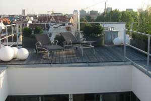 Vollmöbliert: Exklusive 145 m² Wohnung im 5. OG mit Dachterasse in München Maxvorstadt