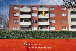 Osterholz-Scharmbeck: Vermietete 4-Zi-ETW mit Loggia zur Kapitalanlage
