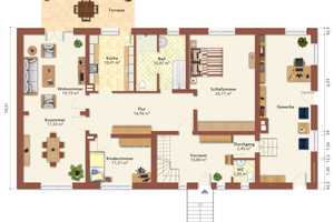 Tolles 2 Familienhaus mit 60 QM Gewerbe, gr. Grundstück sowie Carport und Garage in Hamburg/Tonndorf – Hamburg – Vorschaubild 22