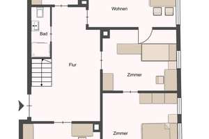 4-Zimmer-Erdgeschosswohnung in begehrter Lage von Bad Cannstatt – Die vollständige Adresse der Immobilie erhältst du vom Anbieter., 70372 Kurpark, Stuttgart – Vorschaubild 14
