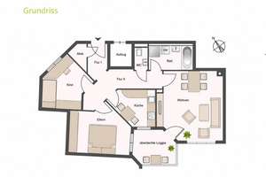 Erstbezug nach Sanierung:  3-Zimmer-Wohnung in Augsburg-Lechhausen – Die vollständige Adresse der Immobilie erhältst du vom Anbieter., 86169 Lechhausen-West, Augsburg – Vorschaubild 13