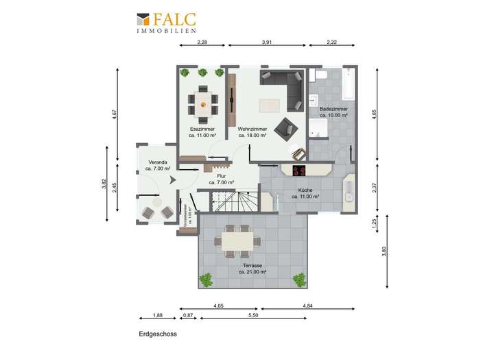 Grundriss Erdgeschoss