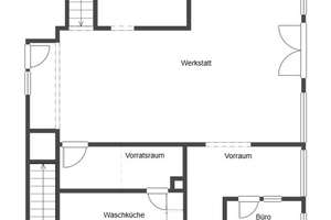 Wohn- und Geschäftshaus mit Top-Potenzial ! Aktuell 1 Etage Gewerbefläche + 2 Etagen Wohnfläche – Die vollständige Adresse der Immobilie erhältst du vom Anbieter., 72406 Bisingen – Vorschaubild 24