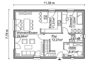 Statt 1.880 € Miete: Eigenes Haus mit 142 m² Mietkauf++ – Die vollständige Adresse der Immobilie erhältst du vom Anbieter., 12623 Mahlsdorf, Berlin – Vorschaubild 2