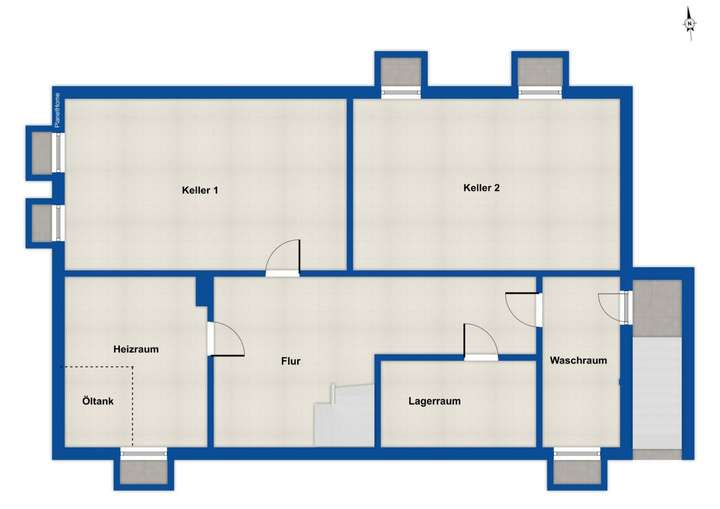 Grundriss Kellergeschoss